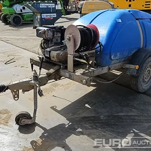 Western Single Axle Plastic Water Bowser, Yanmar Pressure Washer 