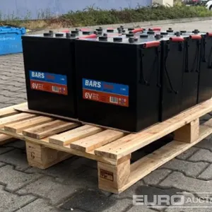 Unused BARS J305 6V-360Ah Batteries (8 of) 