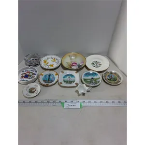 Assorted Souvenir Trays & Trinket Dishes