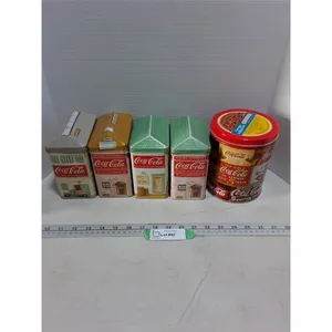 (5) Coca-Cola Tins