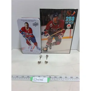 Montreal Canadiens Memorabilia (Upper Deck Tin, Sealed Kirk Muller Jigsaw, Souvenier Spoons)