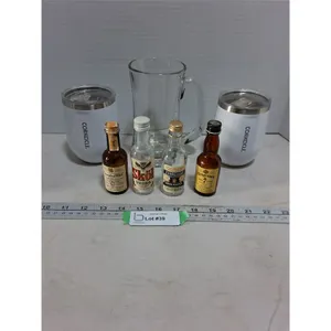 (2) Insulated Corkcicle Glasses, Mugs, Shot Bottles