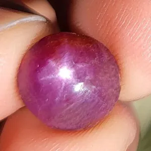 *^11.5 ct Certified Untreated Star Ruby gemstone ($17,250 Appraisal)