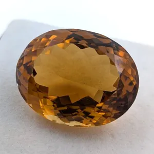 *^50.07 ct Certified Madeira Citrine gemstone ($5,750 Appraisal)