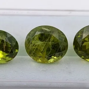 *^16.9 ct Certified Himalayan Peridot gemstone Parcel ($12,675 Appraisal)