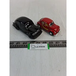 Volkswagen Memorabilia (Vintage Empty Avon Bottle & Diecast Beetle)