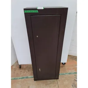 * Condor Mfg. Locking Metal Shop Cabinet w/Key - 21x10x55" - Cannot Ship