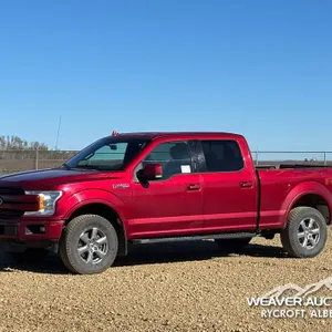 2018 FORD LARIAT F150 CREW CAB PICKUP