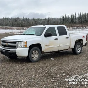 2011 CHEVROLET SILVERADO 1500 LT CREW CAB PICKUP