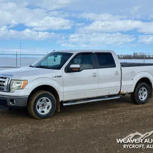 2010 FORD F150 LARIAT SUPER CREW PICKUP TRUCK