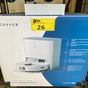ECOVACS DEEBOT T10 PLUS (DBX33) PREMIUM ROBOT VACUUM AND MOP COMBINATION UNIT BUILT IN CAMERA,