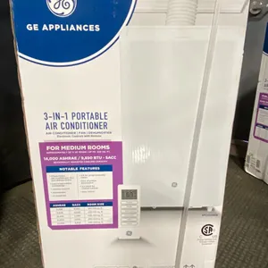 GE APPLIANCES MODEL APCA14YBMW. 14,000 BTU SMART PORTABLE AIR CONDITIONER
