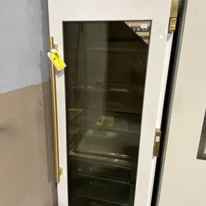 TRUE REFRIGERATION  MODEL T R-30REF-R-SG-A. WHITE 30" GLASS FRONT SINGLE DOOR BUILT IN
