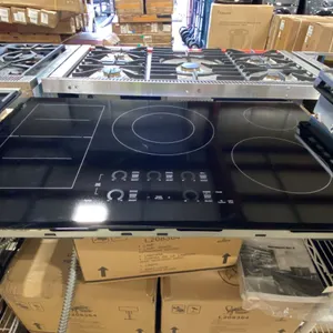 DACOR MODEL DTI36P876BB. BLACK 36" 5 ZONE SMART INDUCTION COOKTOP