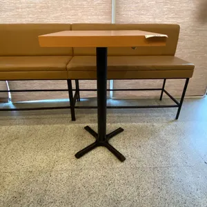 SMALL COUNTER HEIGHT BAR/BISTRO TABLE - APPROX. 2FT X 2FT X 3FT HIGH