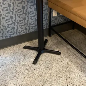 SMALL COUNTER HEIGHT BAR/BISTRO TABLE - APPROX. 2FT X 2FT X 3FT HIGH