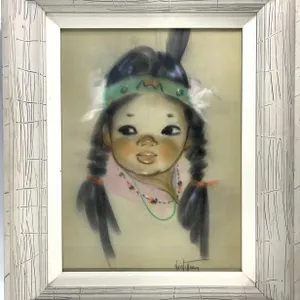 GERDA CHRISTOFFERSON - PORTRAIT OF A CHILD