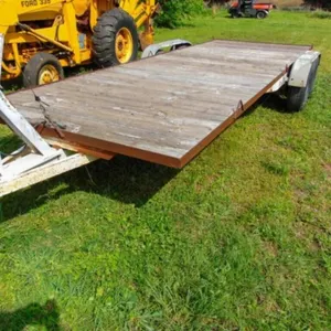 shop built trailer