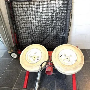 Gala Pitching Machine and Folding Net, Works
