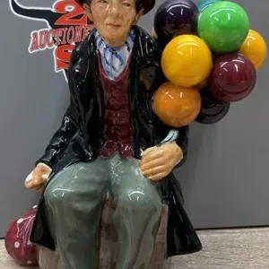 Royal Doulton Figure - The Balloon Man. 7.5”H.