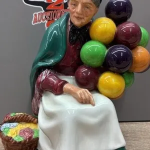 Royal Doulton Figure - The Old Balloon Seller.