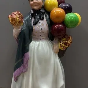 Royal Doulton Figure - Biddy Penny-farthing.