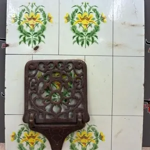 Antique Porcelain Backing Panel From High End