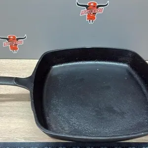 Griswold Wagner Ware Cast Iron Square Skillet