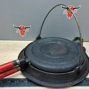 James Smart Cast Iron Waffle Maker.
