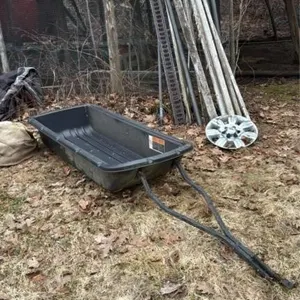 Snowmobile sled