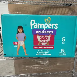 NEW SIZE 5 PAMPERS CRUISERS
