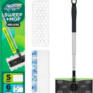 NEW Swiffer Sweep and Mop 2-in-1 Mopping Kit