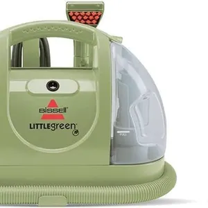 NEW $130 BISSELL Green Portable Carpet Cleaner