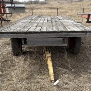 20' Hay Rack W/ Farm King Steel Running Gear