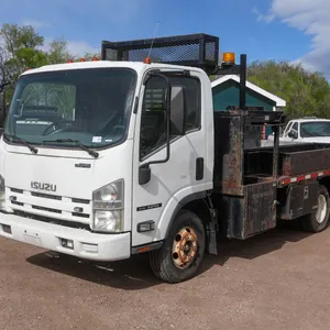 2012  Isuzu  NPR   RWD  Flatbed Truck