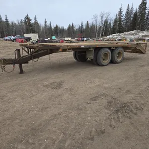 1981 Custom Built Flat Deck Trailer