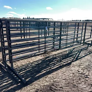 2 - NEW/UNUSED 24' 5 BAR STAND UP PANELS w/ 14' SWING GATE