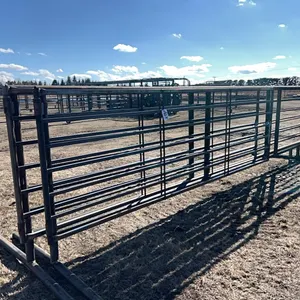 2 - NEW/UNUSED 24' 5 BAR STAND UP PANELS w/ 14' SWING GATE