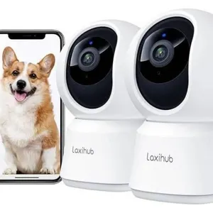 Laxihub P2T-2PACK Wi-Fi PT Cameras With 2K Resolution