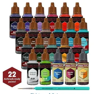 Warpaints Air Most Wanted Paint Set, 22 Airbrush Colours