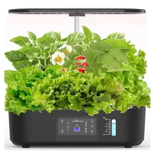 Golumup GS310 Hydroponics Growing System with 13 Pods Color Black