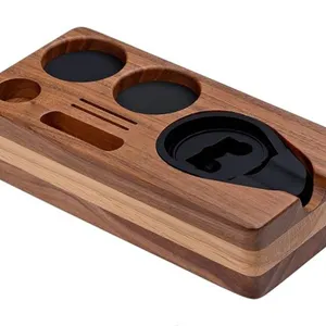 Normcore Espresso Tamping Station, Barista Tools, Diameter 26cm WalnutÂ