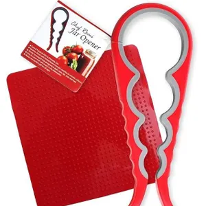 Latest Jar Opener - Rated No.1 Kitchen Gadget to Remove Stubborn Lids, Caps and Bottles