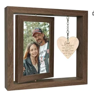 Memorial Picture Frames Gifts for Loss of Father, Dad Picture Frame