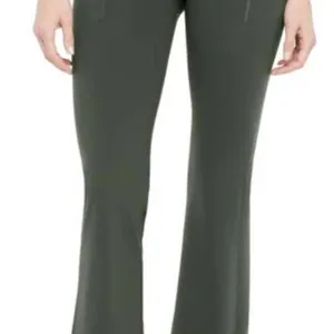 GapFit Flared Legging, Size M/M, Olive Green