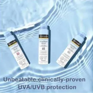Neutrogena Ultra Sheer Body Mist Sunscreen SPF 60, 3 x 141g