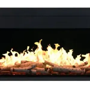 LATITUDE MODEL EF10192 BLACK 55" PRO MULTI-SIDED ELECTRIC SMART LCD HD FLAME TECH FIREPLACE