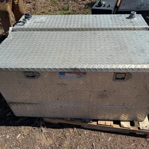 Diamond Plate Fuel Tank and Tool Box