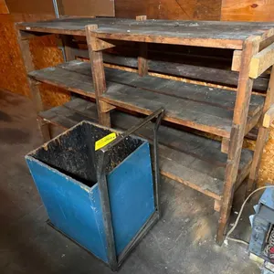 Wood Shelf and Cart