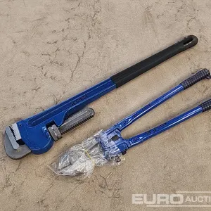 Unused 36" Pipe Wrench, 24" Bolt Cutters (2 of) 